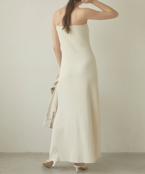 ACYM(アシーム)の「Pad in camisole ワンピース(ワンピース・レディース・アイボリー/ブラック・FREE)」の20枚目の写真