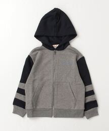 MARNI（マルニ）Kids & Junior ワンポイントブランドロゴ長袖ジップアップフーディー