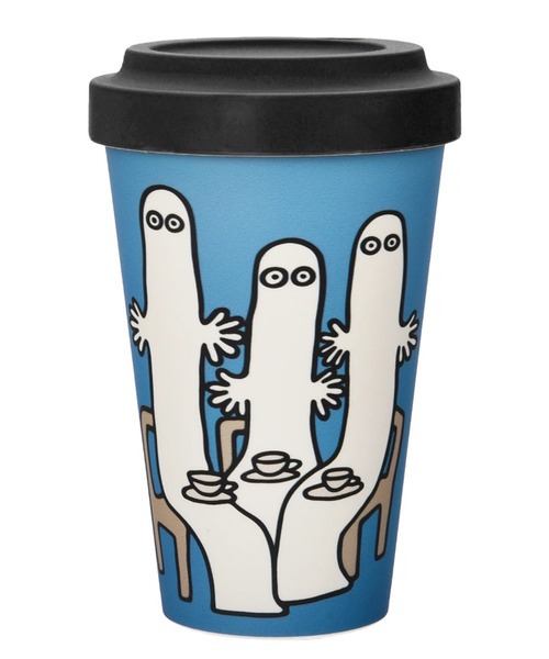 MOOMIN（ムーミン）の「MOOMIN / ムーミン 450ml 生分解性 マグカップ タンブラー 持ち運び 水筒 NBJ（グラス/マグカップ/タンブラー・レディース・ピンク/ブルー/ライトピンク/グリーン/レッド/ライトグリーン/サックスブルー/ネイビー/イエロー/グレー/ブルー系その他/ライトパープル・FREE）」の8枚目の写真