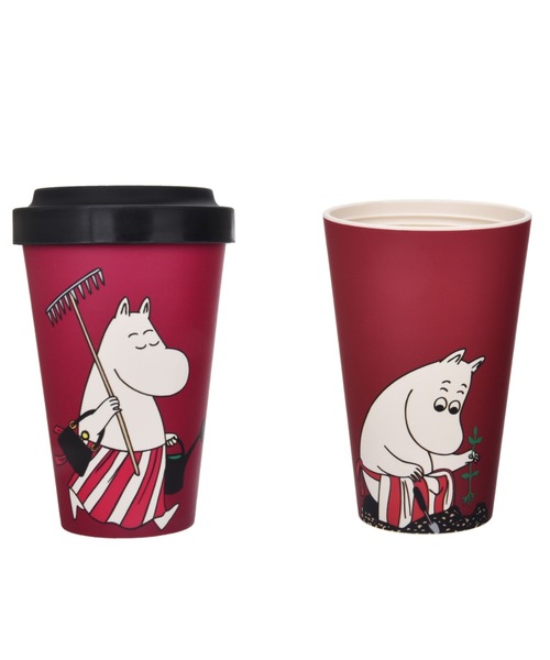 MOOMIN（ムーミン）の「MOOMIN / ムーミン 450ml 生分解性 マグカップ タンブラー 持ち運び 水筒 NBJ（グラス/マグカップ/タンブラー・レディース・ピンク/ブルー/ライトピンク/グリーン/レッド/ライトグリーン/サックスブルー/ネイビー/イエロー/グレー/ブルー系その他/ライトパープル・FREE）」の12枚目の写真