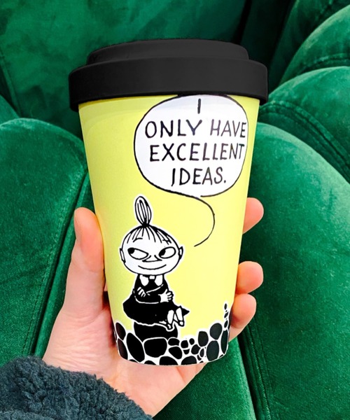 MOOMIN（ムーミン）の「MOOMIN / ムーミン 450ml 生分解性 マグカップ タンブラー 持ち運び 水筒 NBJ（グラス/マグカップ/タンブラー・レディース・ピンク/ブルー/ライトピンク/グリーン/レッド/ライトグリーン/サックスブルー/ネイビー/イエロー/グレー/ブルー系その他/ライトパープル・FREE）」の9枚目の写真