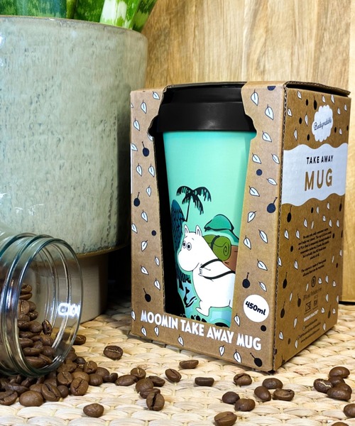 MOOMIN（ムーミン）の「MOOMIN / ムーミン 450ml 生分解性 マグカップ タンブラー 持ち運び 水筒 NBJ（グラス/マグカップ/タンブラー・レディース・ピンク/ブルー/ライトピンク/グリーン/レッド/ライトグリーン/サックスブルー/ネイビー/イエロー/グレー/ブルー系その他/ライトパープル・FREE）」の18枚目の写真