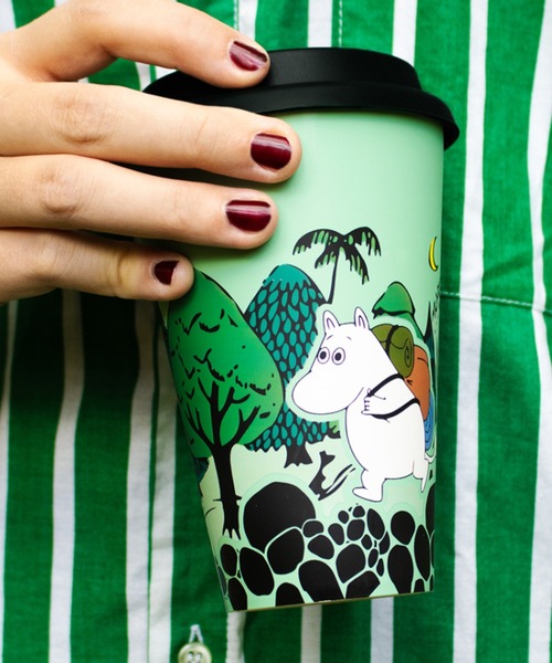 MOOMIN（ムーミン）の「MOOMIN / ムーミン 450ml 生分解性 マグカップ タンブラー 持ち運び 水筒 NBJ（グラス/マグカップ/タンブラー・レディース・ピンク/ブルー/ライトピンク/グリーン/レッド/ライトグリーン/サックスブルー/ネイビー/イエロー/グレー/ブルー系その他/ライトパープル・FREE）」の16枚目の写真