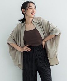 とろみドルマンシャツ