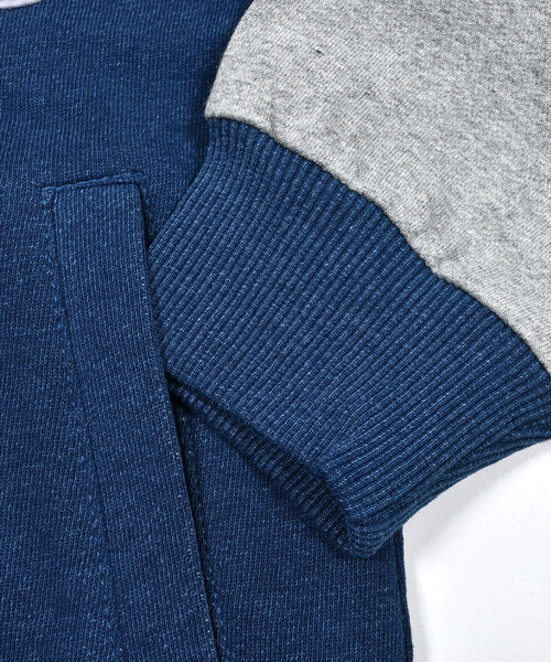 SLAP SLIP（スラップスリップ）の「相良刺しゅうワッペン付スタジャン(80~130cm)（スタジャン・キッズ・ブルー/レッド・110cm/90cm/80ｃｍ/120cm/130cm/100cm）」の19枚目の写真