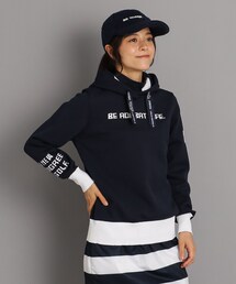 adabat | 【手洗い可】ロゴデザイン ニットフーディ(ニット/セーター)