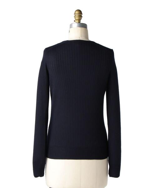 Drawer 18Gカシミヤシルクリブクルーニット 1 6500021F0031_l1_a027.jpg