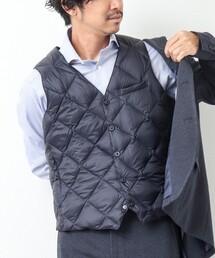 TAION | 【TAION/タイオン】SINGLE SNAP BUTTON DOWN GILET インナーダウンジレ(ダウンベスト)