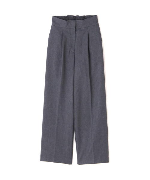 N.(N. Natural Beauty Basic)(エヌエヌナチュラルビューティーベーシック)の「【S Size Line】◆ムジハイウエストスラックスワイドパンツ(スラックス・レディース・オフホワイト/グレー/ブラウン・SMALL/MEDIUM)」の4枚目の写真