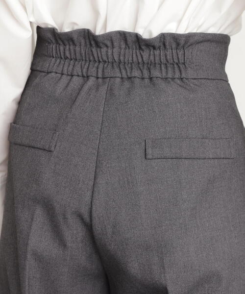 N.(N. Natural Beauty Basic)(エヌエヌナチュラルビューティーベーシック)の「【S Size Line】◆ムジハイウエストスラックスワイドパンツ(スラックス・レディース・オフホワイト/グレー/ブラウン・SMALL/MEDIUM)」の15枚目の写真