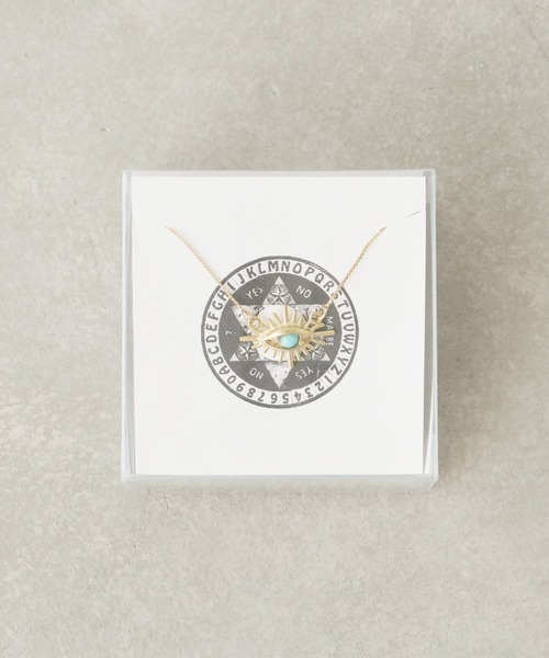 aquvii（アクビ）の「アクビ rock eye necklace（ネックレス・レディース・ブルー/ブラック・フリー）」の6枚目の写真