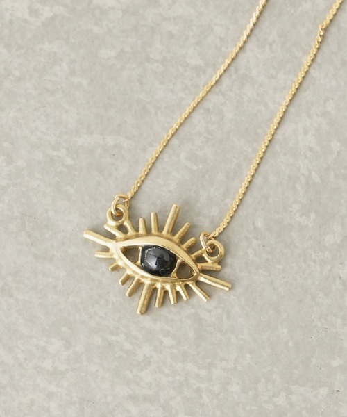 aquvii（アクビ）の「アクビ rock eye necklace（ネックレス・レディース・ブルー/ブラック・フリー）」の7枚目の写真