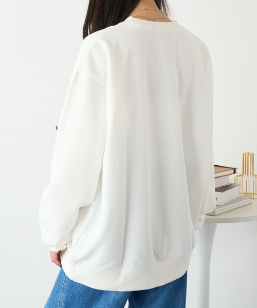 POLO BCS(ポロ ビーシーエス)の「【POLO BCS】ロイヤルスウェット Mini POLO crew neck Classical sweat ミニポロ(スウェット・レディース・ブラック/ホワイト/ネイビー/ホワイト系その他2/ブラック系その他2/ネイビー系2/グリーン・L/XL/S/M/XS)」の11枚目の写真