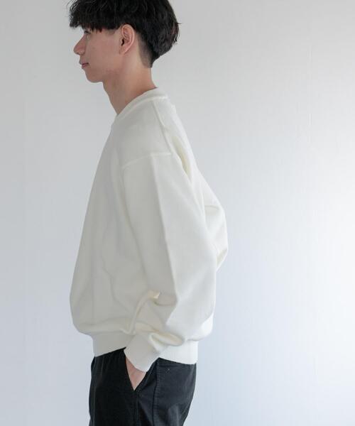 FORK&SPOON(フォークアンドスプーン)の「FORK&SPOON Winona Knits プルオーバー(ニット/セーター・メンズ・ブラウン系その他/ネイビー/ホワイト系その他・4/5)」の5枚目の写真