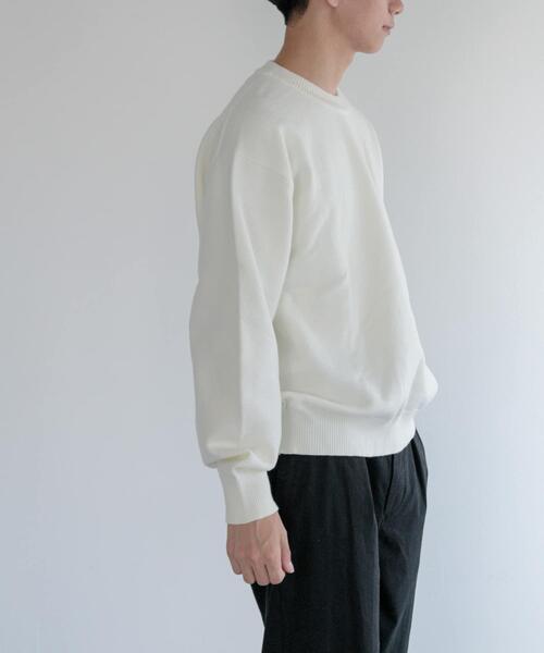 FORK&SPOON(フォークアンドスプーン)の「FORK&SPOON Winona Knits プルオーバー(ニット/セーター・メンズ・ブラウン系その他/ネイビー/ホワイト系その他・4/5)」の7枚目の写真