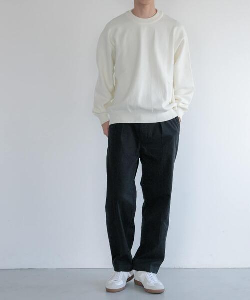 FORK&SPOON(フォークアンドスプーン)の「FORK&SPOON Winona Knits プルオーバー(ニット/セーター・メンズ・ブラウン系その他/ネイビー/ホワイト系その他・4/5)」の8枚目の写真