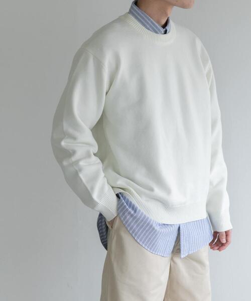 FORK&SPOON(フォークアンドスプーン)の「FORK&SPOON Winona Knits プルオーバー(ニット/セーター・メンズ・ブラウン系その他/ネイビー/ホワイト系その他・4/5)」の12枚目の写真