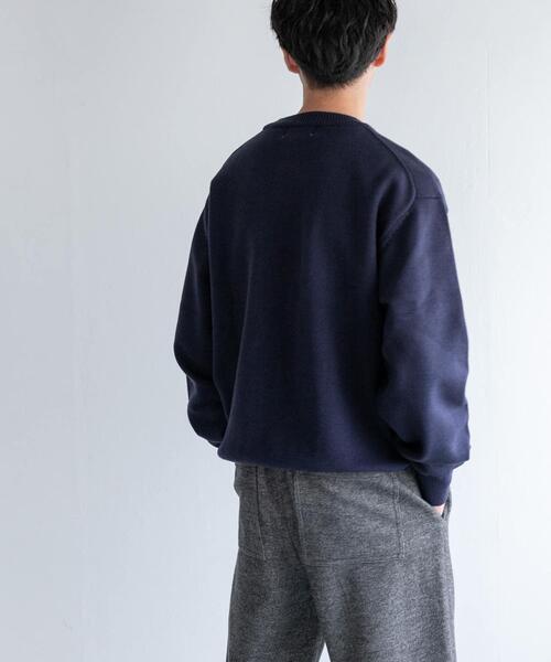 FORK&SPOON(フォークアンドスプーン)の「FORK&SPOON Winona Knits プルオーバー(ニット/セーター・メンズ・ブラウン系その他/ネイビー/ホワイト系その他・4/5)」の18枚目の写真