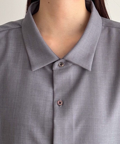 CANAL JEAN（キャナルジーン）の「RCW BLUE LABEL　ブロードシャツ（シャツ/ブラウス・レディース・ネイビー・ONE SIZE）」の16枚目の写真