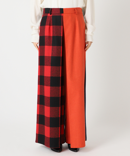 O'NEIL of DUBLIN（オニールオブダブリン）の「【O'neil of Dublin】別注 PATCHWORK GAUCHO パンツ[OR]（その他パンツ・レディース・オレンジ・10）」の7枚目の写真
