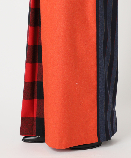 O'NEIL of DUBLIN（オニールオブダブリン）の「【O'neil of Dublin】別注 PATCHWORK GAUCHO パンツ[OR]（その他パンツ・レディース・オレンジ・10）」の13枚目の写真