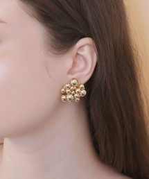 メタル つぶつぶ ボリュームピアス