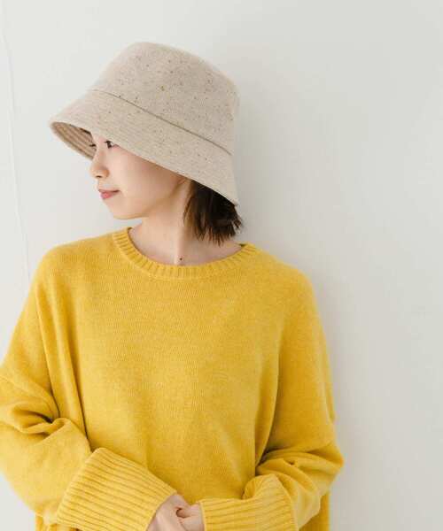 URBAN RESEARCH(アーバンリサーチ)の「バケットハット(ハット・レディース・ベージュ/ブラウン・FREE)」の4枚目の写真