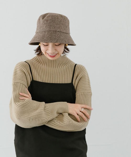 URBAN RESEARCH(アーバンリサーチ)の「バケットハット(ハット・レディース・ベージュ/ブラウン・FREE)」の7枚目の写真