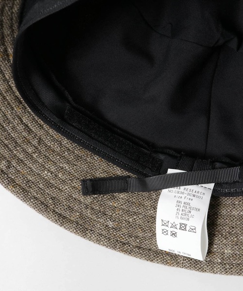 URBAN RESEARCH(アーバンリサーチ)の「バケットハット(ハット・レディース・ベージュ/ブラウン・FREE)」の13枚目の写真