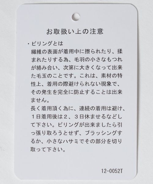 JEANASIS（ジーナシス）の「スタンドカラーショートコート/987128（ステンカラーコート・レディース・グレー/オフホワイト/ライトベージュ・FREE）」の15枚目の写真