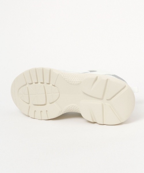 LAKOLE（ラコレ）の「メッシュボリュームスニーカー / 972449（スニーカー・レディース・ホワイト/ベージュ・LARGE/MEDIUM）」の10枚目の写真