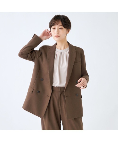 スーツセレクト × アルフレッドブラウン  （180） セットアップ　スーツ SUIT SELECT セットアップ 「CLASSICO TAPERED」春夏・6釦2掛け