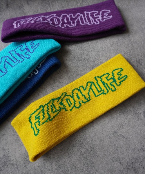 Port（ポート）の「ロゴデザイン リブ ヘアバンド #（ヘアバンド・メンズ・パープル/イエロー/ライトブルー/ブラック/ネイビー/パープル系その他・FREE）」の16枚目の写真