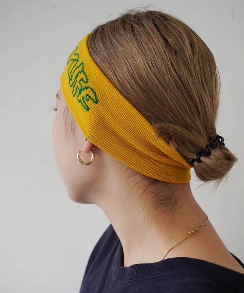 Port（ポート）の「ロゴデザイン リブ ヘアバンド #（ヘアバンド・メンズ・パープル/イエロー/ライトブルー/ブラック/ネイビー/パープル系その他・FREE）」の7枚目の写真