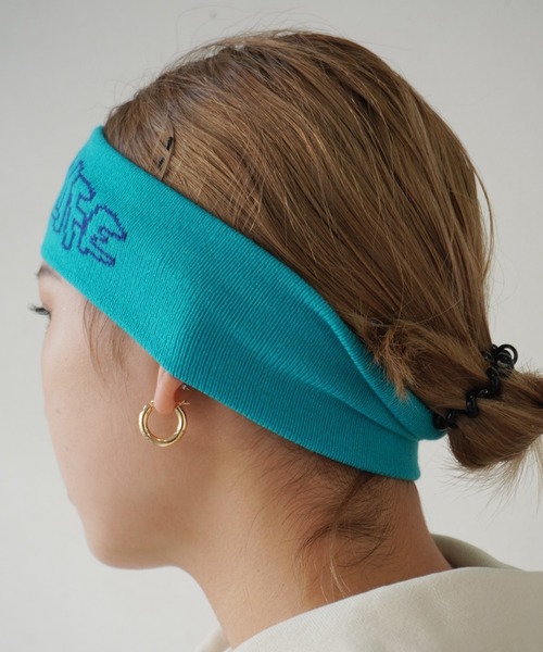 Port（ポート）の「ロゴデザイン リブ ヘアバンド #（ヘアバンド