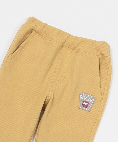 kladskap(クレードスコープ)の「電車ワッペンロング丈テーパードパンツ(その他パンツ・キッズ・ベージュ/ブラック・130cm/100cm/120cm/110cm/90cm/80cm)」の4枚目の写真