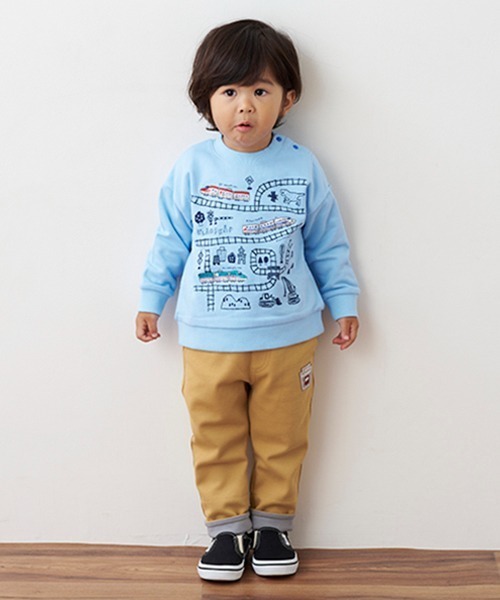 kladskap(クレードスコープ)の「電車ワッペンロング丈テーパードパンツ(その他パンツ・キッズ・ベージュ/ブラック・130cm/100cm/120cm/110cm/90cm/80cm)」の14枚目の写真