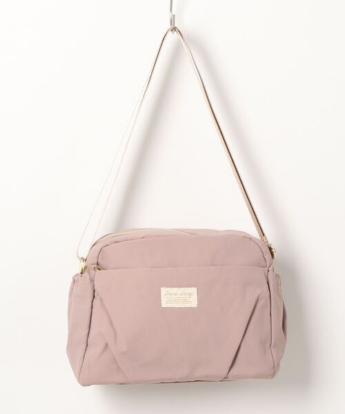 and it_（アンドイット）の「Legato Largo ふわり 洗える ショルダーバッグ（ショルダーバッグ・レディース・ダークグレー/オリーブ/ブラック/ブラウン/ベージュ/スモークピンク/ライトグレー・FREE）」の7枚目の写真