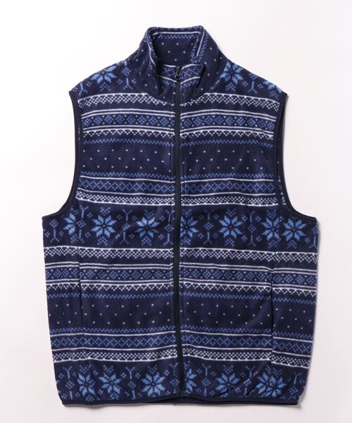 STYLEBLOCK（スタイルブロック）の「HIGHQUALITYフリースベスト（ベスト・メンズ・ネイビー/チャコール/ブラック/ブルー系その他・L/M/LL）」の9枚目の写真