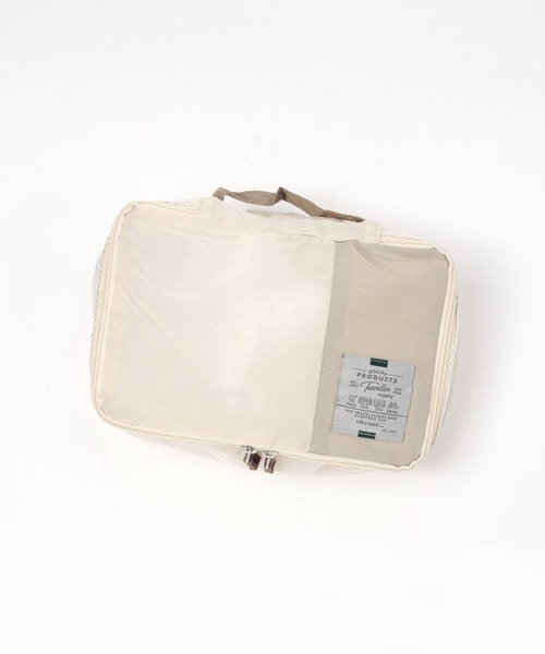 niko and...（ニコアンド）の「オリジナルパッキングポーチSサイズ（ポーチ・レディース・アイボリー/マスタード/ネイビー・XX-SMALL）」の2枚目の写真