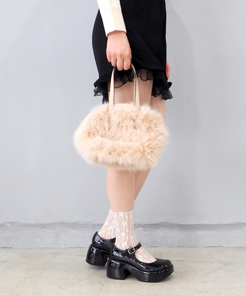 厚底おでこストラップパンプス 8740175（パンプス）｜by