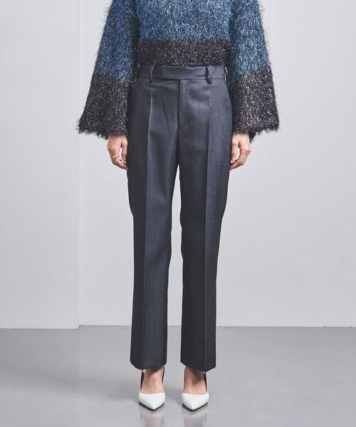 UNITED ARROWS(ユナイテッドアローズ)の「フレア パンツ(スラックス・レディース・ブラック/ネイビー・40/38/36/34)」の7枚目の写真