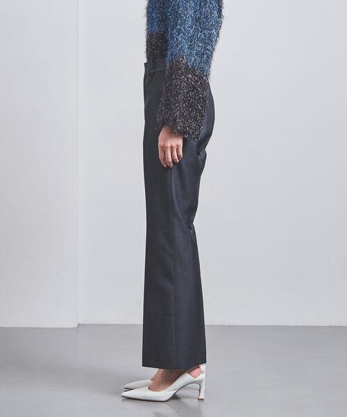 UNITED ARROWS(ユナイテッドアローズ)の「フレア パンツ(スラックス・レディース・ブラック/ネイビー・40/38/36/34)」の8枚目の写真
