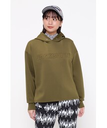 【Jack Bunny!!】ポリエステルストレッチダンボールフーディプルオーバー