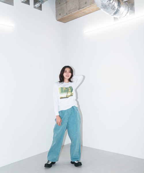 L.H.P（エルエイチピー）の「【ZOZOTOWN限定】LHP×彩雪 / PHOTO PRINT ORGANIC LONG SLEEVE TEE / フォトプリントオーガニックロンT / ays（Tシャツ/カットソー・レディース・ブラック/ホワイト・XL/XS/XXL/XXS/XXXL）」の11枚目の写真