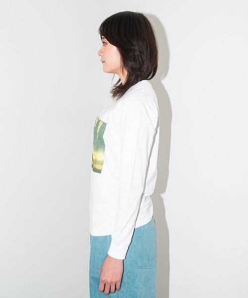 L.H.P（エルエイチピー）の「【ZOZOTOWN限定】LHP×彩雪 / PHOTO PRINT ORGANIC LONG SLEEVE TEE / フォトプリントオーガニックロンT / ays（Tシャツ/カットソー・レディース・ブラック/ホワイト・XL/XS/XXL/XXS/XXXL）」の15枚目の写真