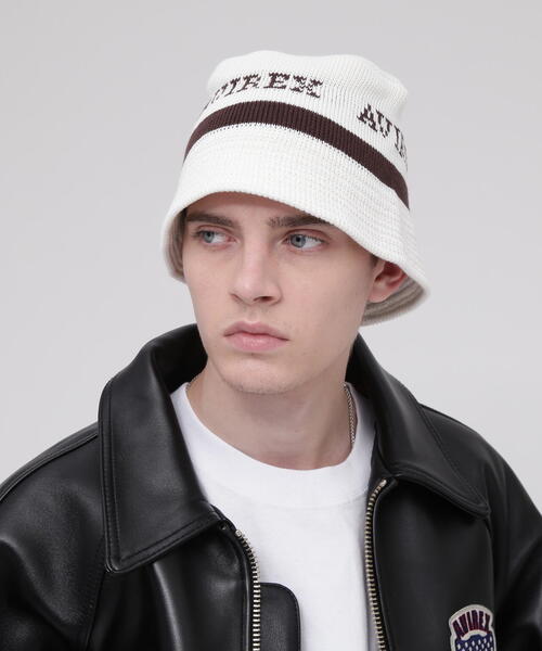 AVIREX(アヴィレックス)の「KNIT BUCKET HAT / ニット バケットハット / AVIREX / アヴィレックス(ハット・メンズ・ホワイト/ブラック・F)」の12枚目の写真