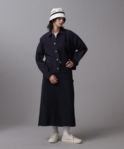 AVIREX(アヴィレックス)の「KNIT BUCKET HAT / ニット バケットハット / AVIREX / アヴィレックス(ハット・メンズ・ホワイト/ブラック・F)」の9枚目の写真