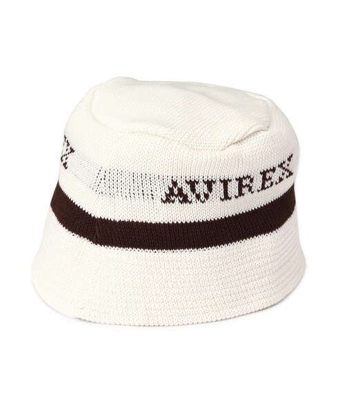 AVIREX(アヴィレックス)の「KNIT BUCKET HAT / ニット バケットハット / AVIREX / アヴィレックス(ハット・メンズ・ホワイト/ブラック・F)」の6枚目の写真