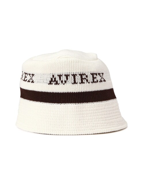 AVIREX(アヴィレックス)の「KNIT BUCKET HAT / ニット バケットハット / AVIREX / アヴィレックス(ハット・メンズ・ホワイト/ブラック・F)」の11枚目の写真